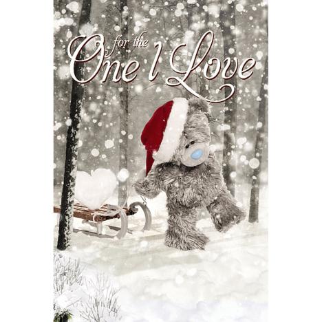 3D Holographic One I Love Me to You Bear Christmas Card  £3.79