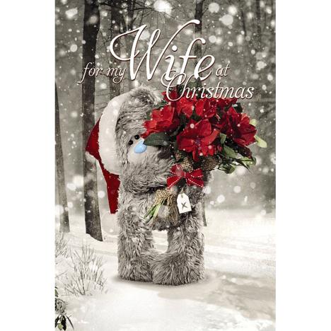 3D Holographic Wife Me to You Bear Christmas Card  £3.79