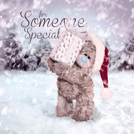 3D Holographic Someone Special Me to You Bear Christmas Card  £2.99