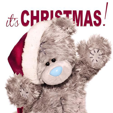 3D Holographic Its Christmas Me to You Bear Christmas Card  £2.99