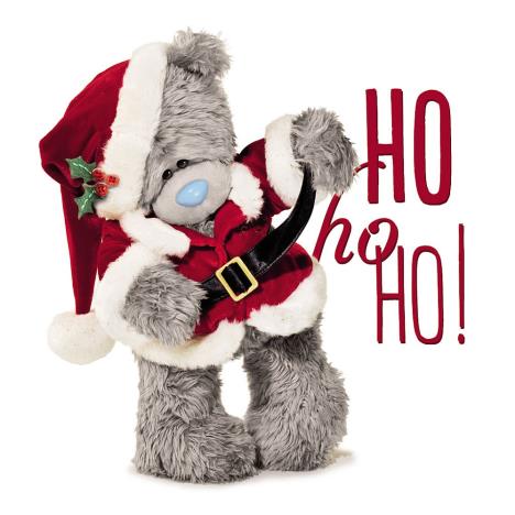 3D Holographic Bear In Santa Suit Me to You Bear Christmas Card  £2.99