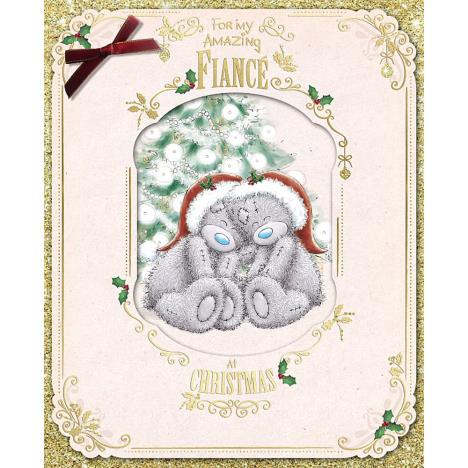 Amazing Fiance Me To You Bear Handmade Boxed Christmas Card  £6.99