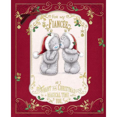 For My Fiancee Me To You Bear Handmade Boxed Christmas Card  £6.99