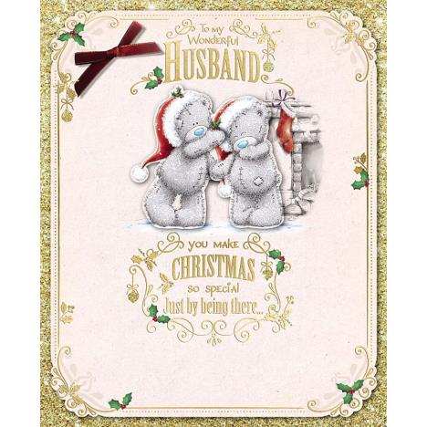 Wonderful Husband Me To You Bear Handmade Boxed Christmas Card  £6.99
