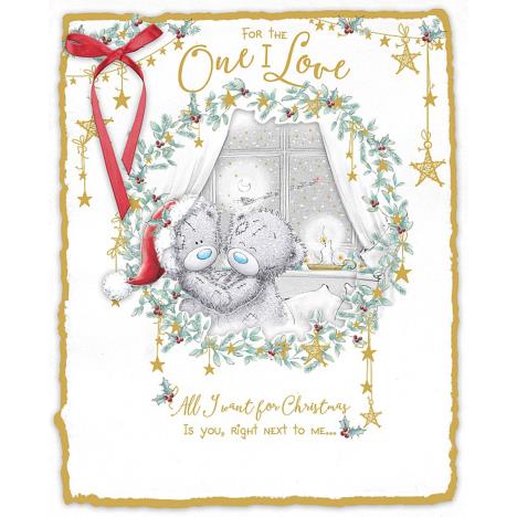 One I Love Me to You Bear Handmade Boxed Christmas Card  £6.99