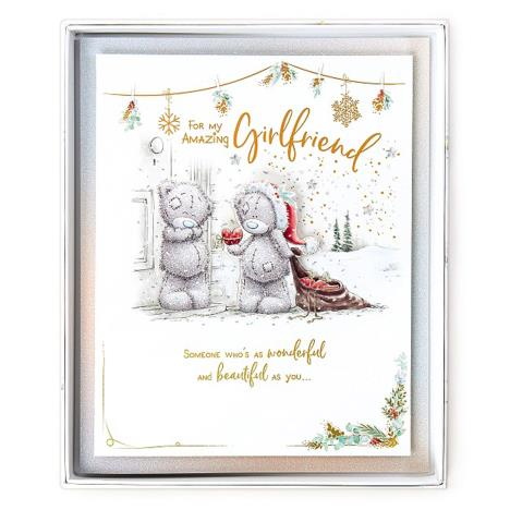 Amazing Girlfriend Me to You Bear Handmade Boxed Christmas Card  £4.19