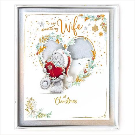 Amazing Wife Me to You Bear Handmade Boxed Christmas Card  £6.99