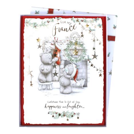 Fiance Me to You Bear Luxury Boxed Christmas Card  £9.99