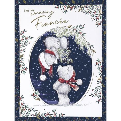 Amazing Fiancée Me to You Bear Boxed Christmas Card  £9.99