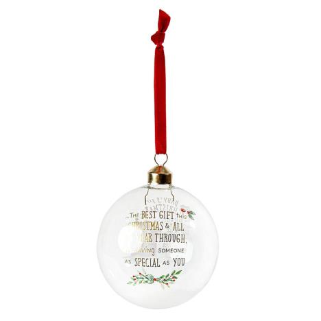 Me to You My 1st Christmas Tiny Tatty Teddy Bauble  £7.99
