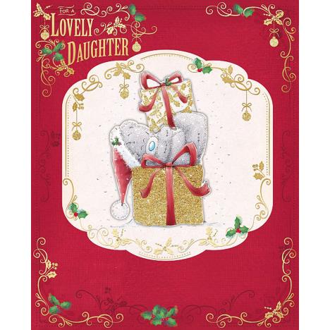 Lovely Daughter Large Me To You Bear Christmas Card  £4.99