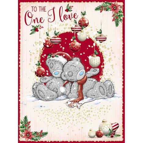 One I Love Large Me to You Bear Christmas Card  £3.99