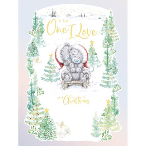 One I Love Handmade Large Me to You Bear Christmas Card  £3.99
