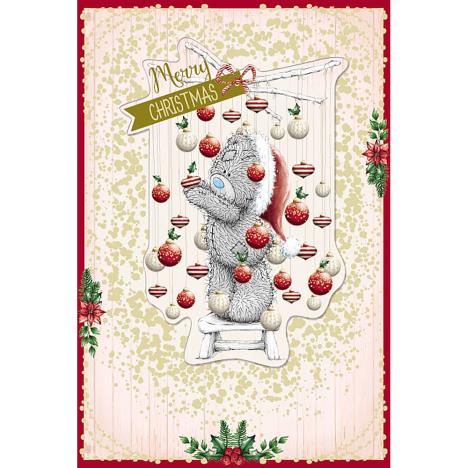 Tatty Teddy Hanging Baubles Me To You Bear Christmas Card  £3.59