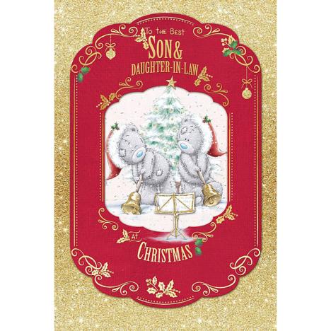 Best Son & Daughter In Law Me To You Bear Christmas Card  £4.25