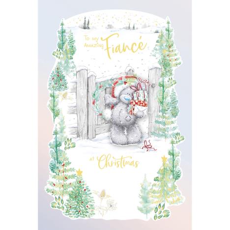 Amazing Fiance Handmade Me to You Bear Christmas Card  £3.99