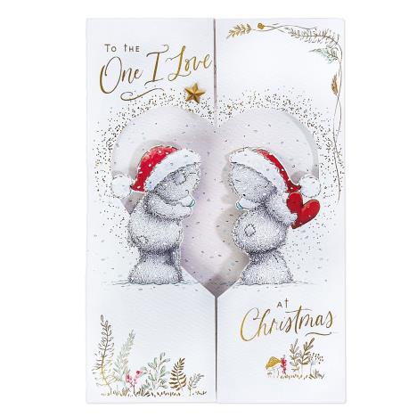 One I Love Me to You Bear Handmade Christmas Card  £3.99