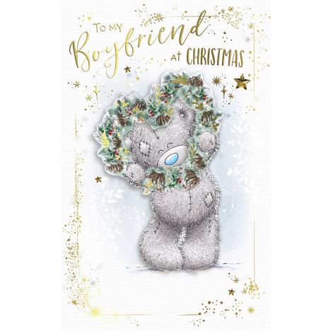 Boyfriend Handmade Me to You Bear Christmas Card  £4.99