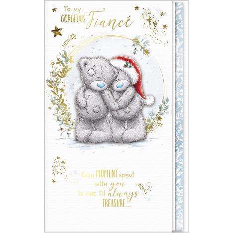 Gorgeous Fiancé Handmade Me to You Bear Christmas Card  £4.99