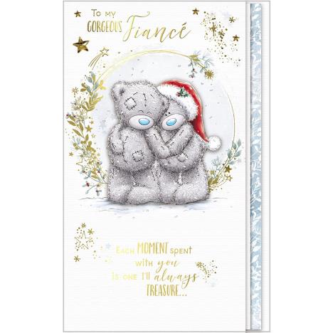 Gorgeous Fiancé Handmade Me to You Bear Christmas Card  £2.99
