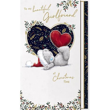 Beautiful Girlfriend Handmade Me to You Bear Christmas Card  £4.99