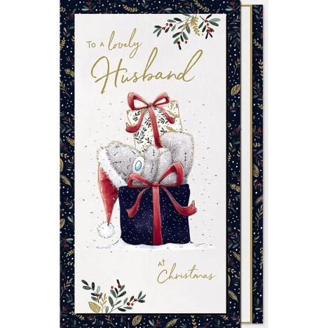 Husband Handmade Me to You Bear Christmas Card  £4.99