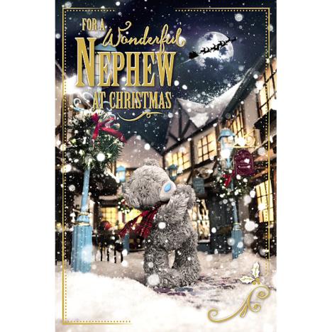 3D Holographic Wonderful Nephew Me to You Bear Christmas Card  £4.25