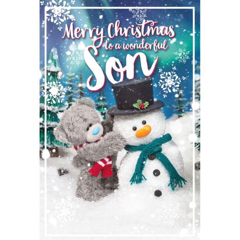 3D Holographic Wonderful Son Me to You Bear Christmas Card  £3.39