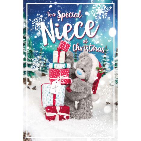 3D Holographic Special Niece Me to You Bear Christmas Card  £3.39