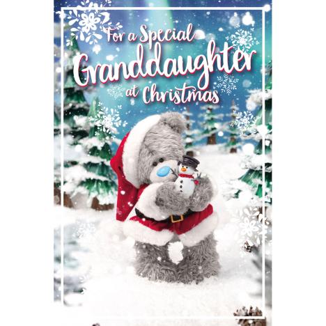 3D Holographic Special Granddaughter Me to You Bear Christmas Card  £3.39