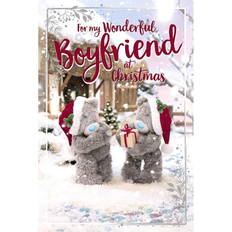 3D Holographic Wonderful Boyfriend Me to You Bear Christmas Card  £3.39