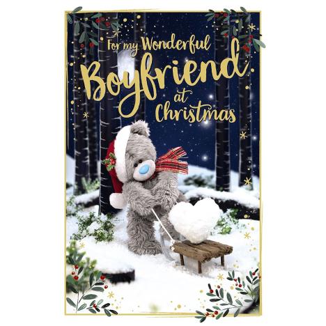3D Holographic Boyfriend Me to You Bear Christmas Card  £3.39
