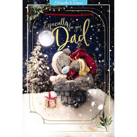 3D Holographic Especially For You Dad Me to You Bear Christmas Card  £3.39