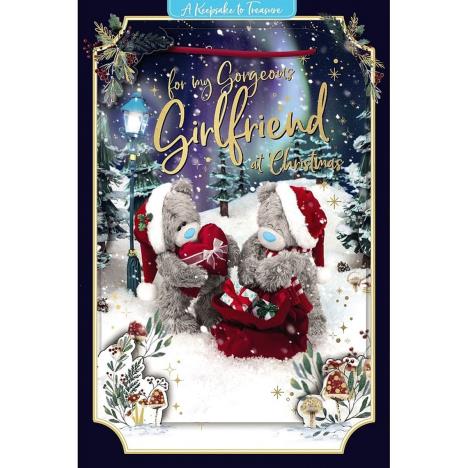 3D Holographic Gorgeous Girlfriend Me to You Bear Christmas Card  £3.39