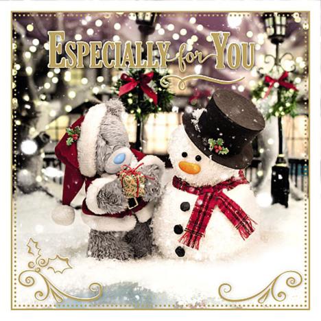 3D Holographic Especially For You Me to You Bear Christmas Card  £2.69