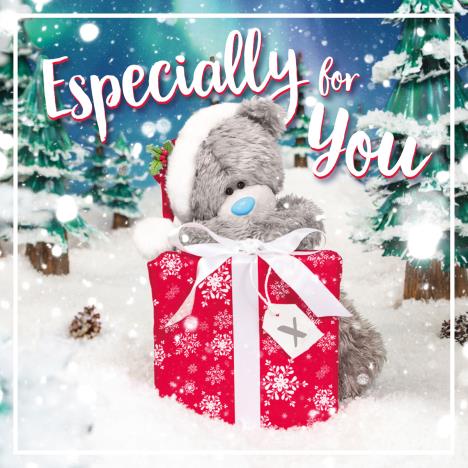 3D Holographic Especially For You Me to You Bear Christmas Card  £2.69
