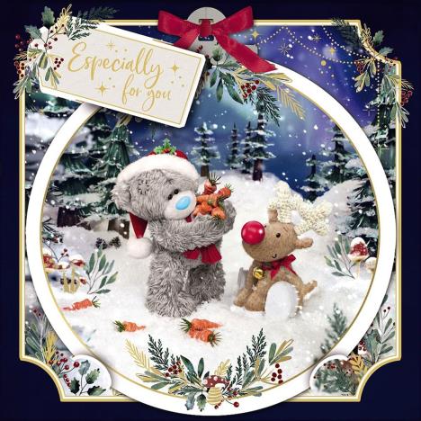 3D Holographic Especially For You Me to You Bear Christmas Card  £2.69