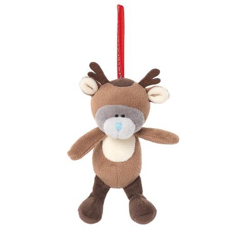 3" Reindeer Onesie Me To You Bear Plush Tree Decoration  £4.99