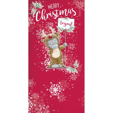 Bear In Reindeer Onesie Me to You Bear Christmas Gift / Money Wallet  £1.49