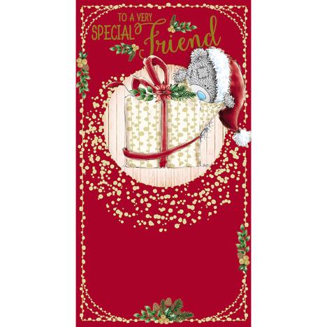 Special Friend Opening Present Me To You Bear Christmas Card  £2.19