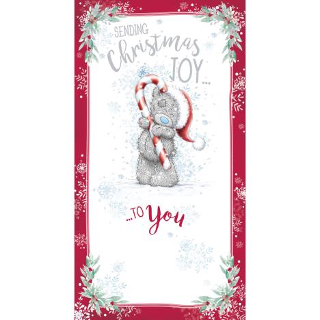 Sending Christmas Joy Me to You Bear Christmas Card  £2.19
