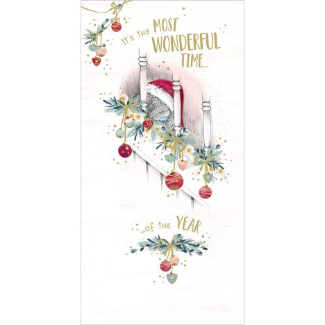 Wonderful Time Me to You Bear Christmas Card  £2.19