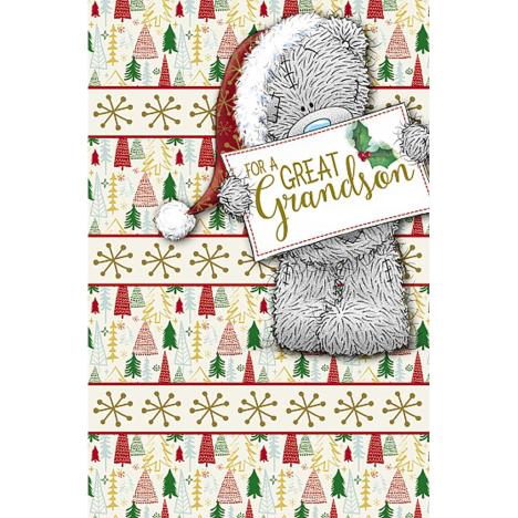 Great Grandson Me To You Bear Christmas Card  £1.89