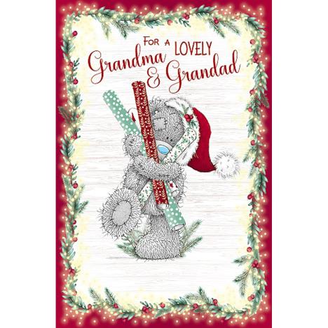 Lovely Grandma & Grandad Me to You Bear Christmas Card  £1.89