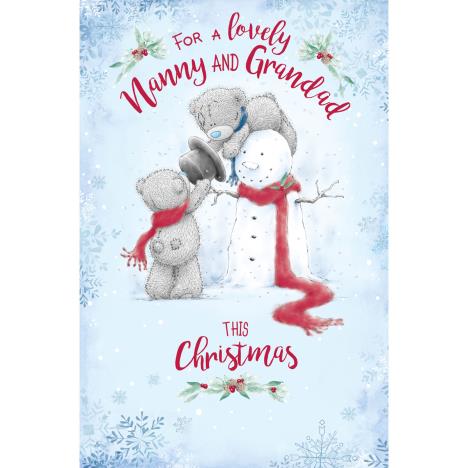 Lovely Nanny & Grandad Me to You Bear Christmas Card  £1.89