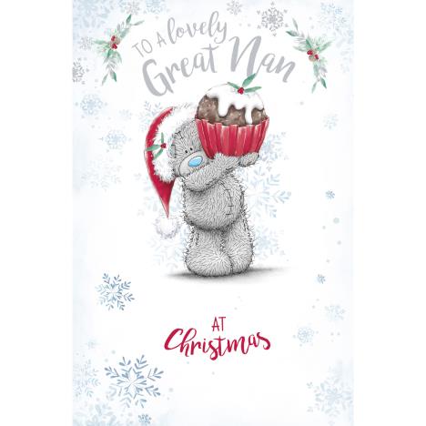 Lovely Great Nan Me to You Bear Christmas Card  £1.89