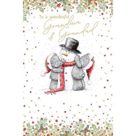 Wonderful Grandma & Grandad Me to You Bear Christmas Card  £1.89