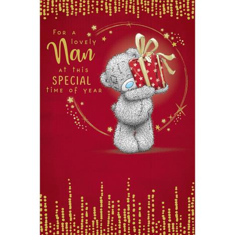 Lovely Nan Me to You Bear Christmas Card  £1.89