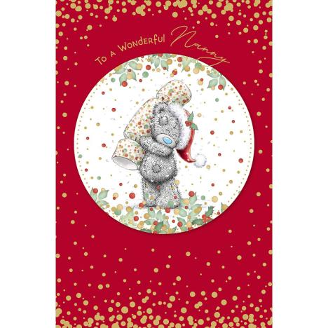 To A Wonderful Nanny Me to You Bear Christmas Card  £1.89