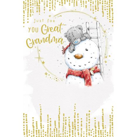 Great Grandma Me to You Bear Christmas Card  £1.89